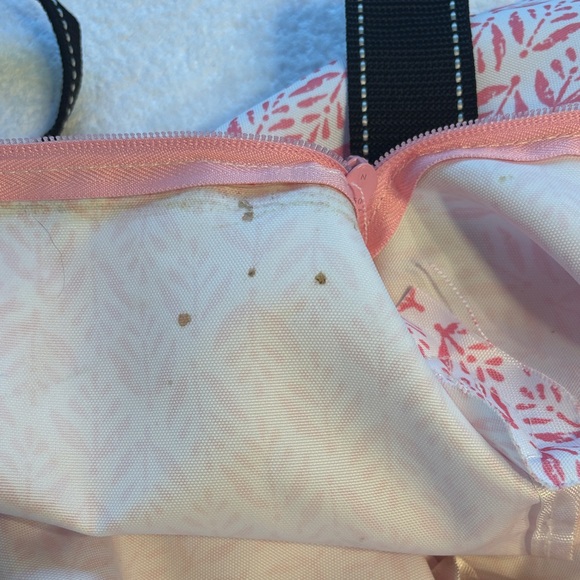 Scout Pink and White Patterned X Large Tote Bag - Picture 6 of 6